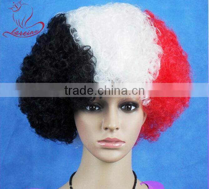 Unique Mohican Hairstyle Cosplay Wig Hippy Party Wig Holloween Cosplay False Synthetic Hair Wig