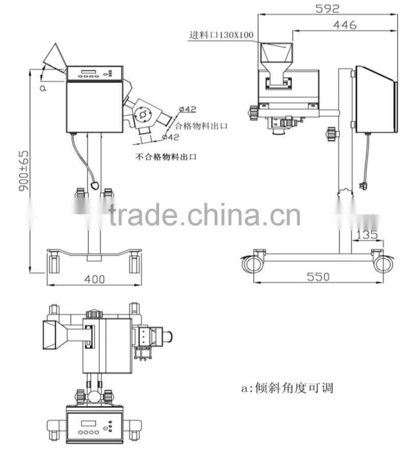 tablets metal detector AR924 digital small size gold mine locators