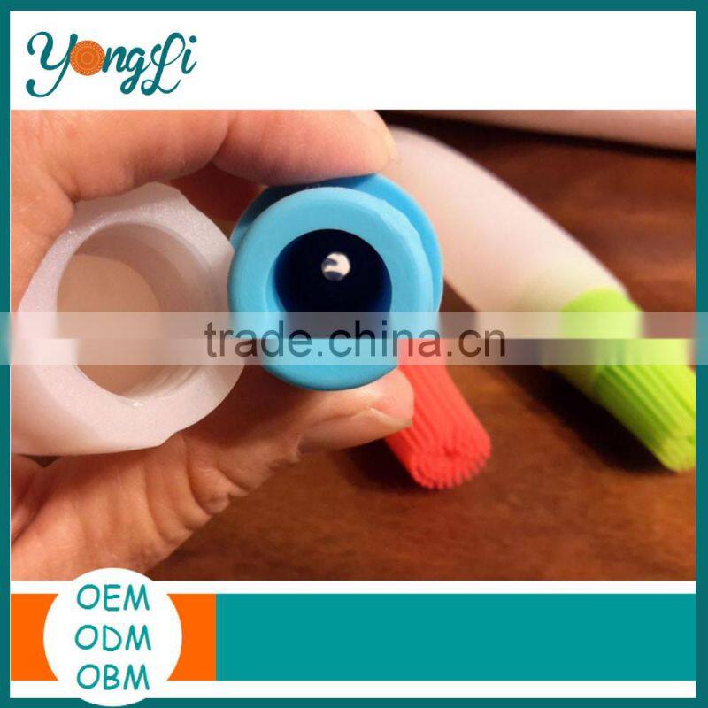 2015 HOT SALES Food Grade Silicone Pastry Tools Type bbq grill brush