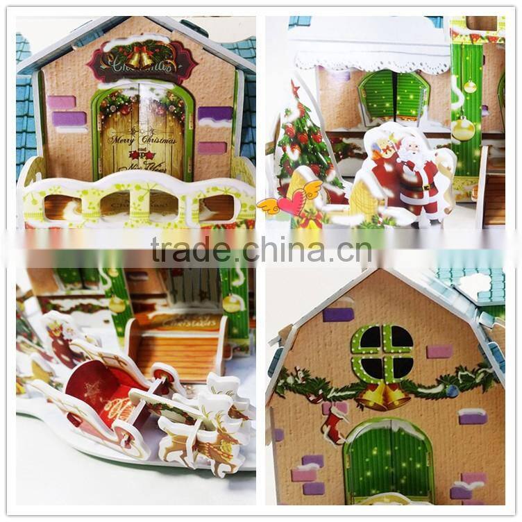 Hot sales Environmental protection paper educational jigsaw puzzle