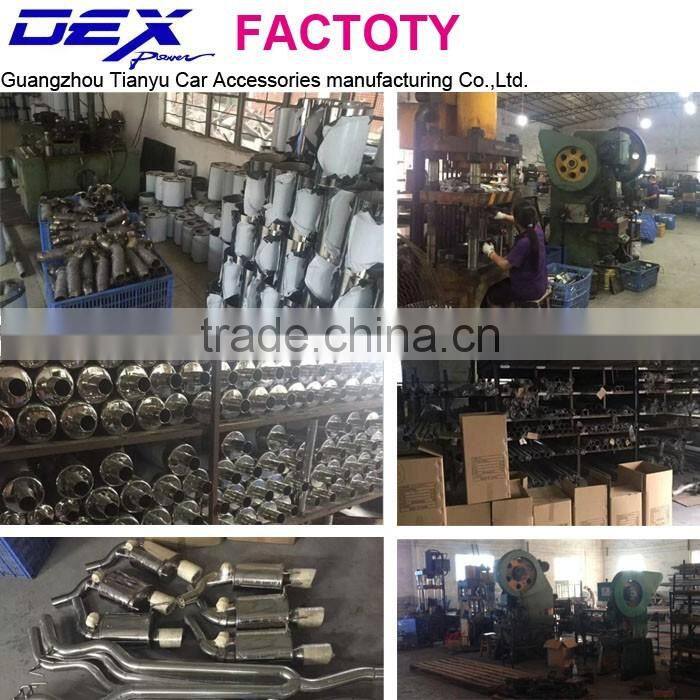 auto stainless steel sus304 exhaust muffler