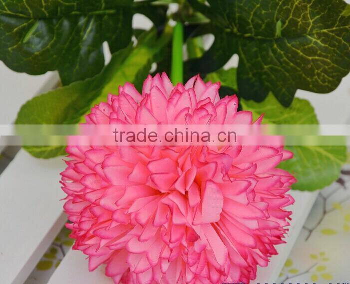 Round ball artificial flower bouquet for wedding