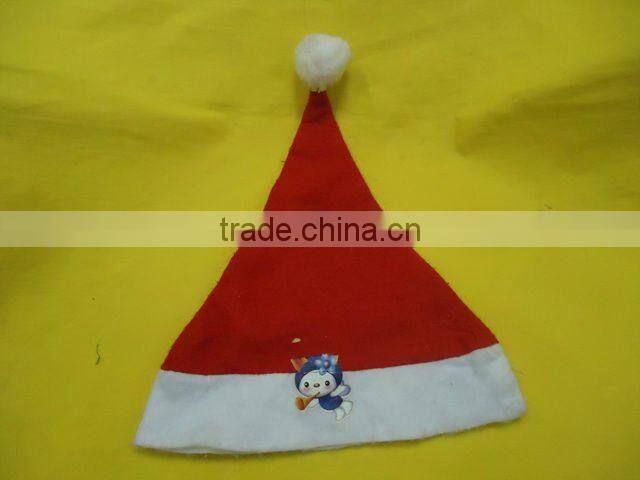 christmas hat/christmas cap with printed