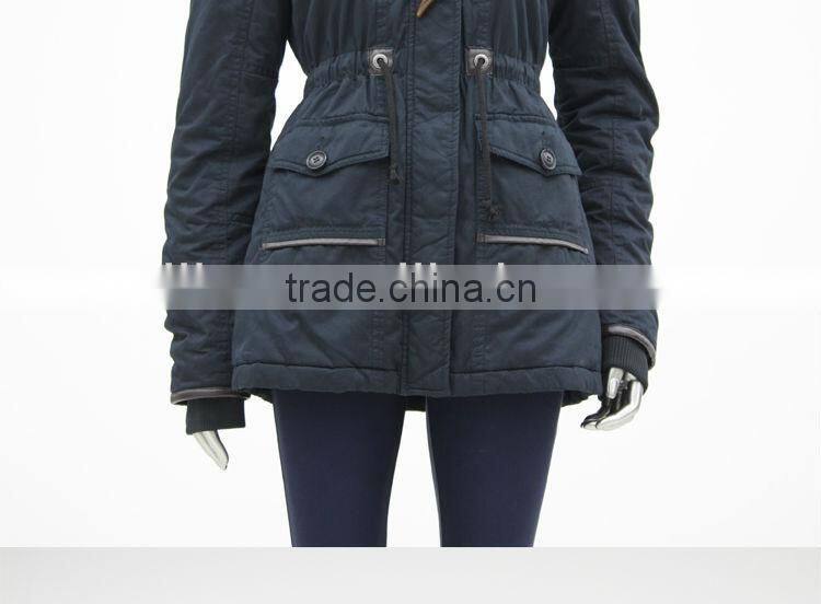 ALIKE 2014 winter fashion lady cotton jacket