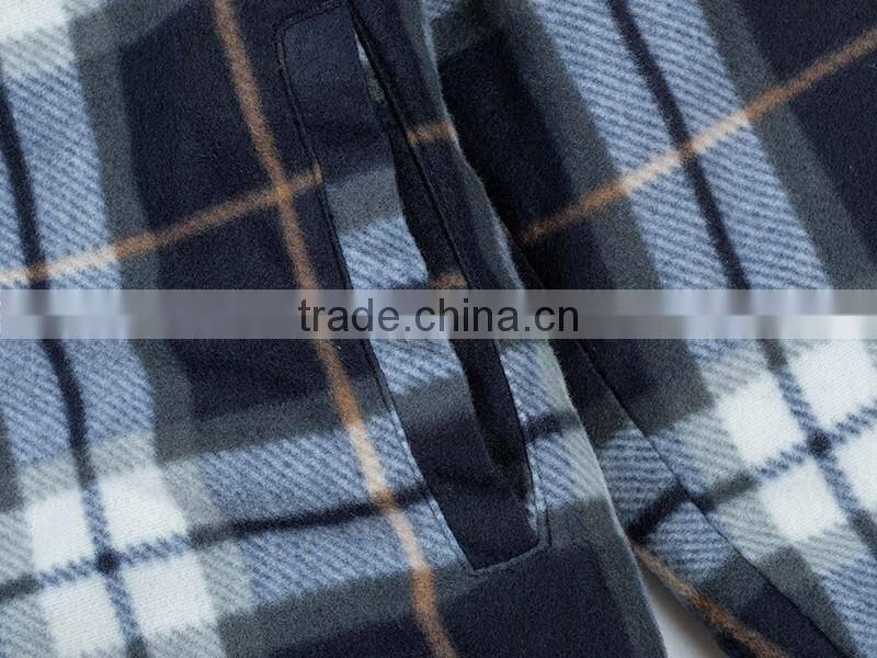Hot selling cheap plaid wholesale men's clothing winter jacket men