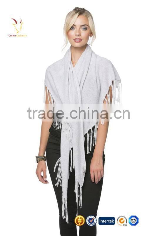 Breathable plain Pashmina Ladies Wrap Shawl