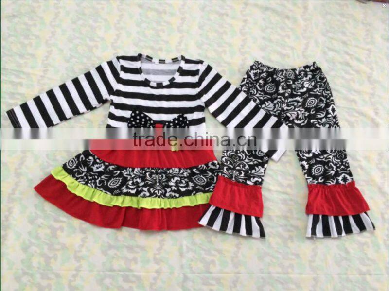 Beautiful new design baby rompers boutique baby Clothes Cotton Baby Ruffle Pants Children's Clothing