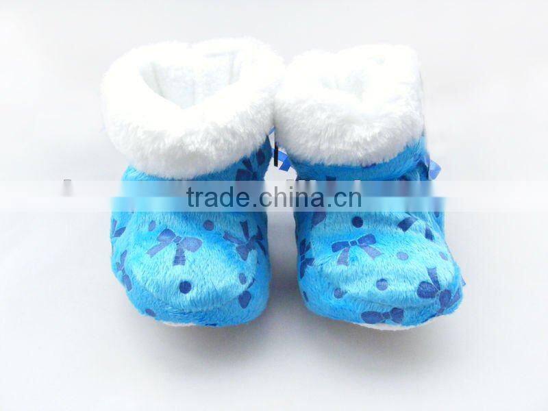 soft cotton New Baby winter shoes, Hexuan factory price