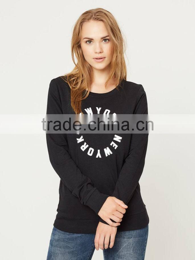 Wholesale Routine Crewneck Sweatshirt Ladies Hoodies And Sweatshirts