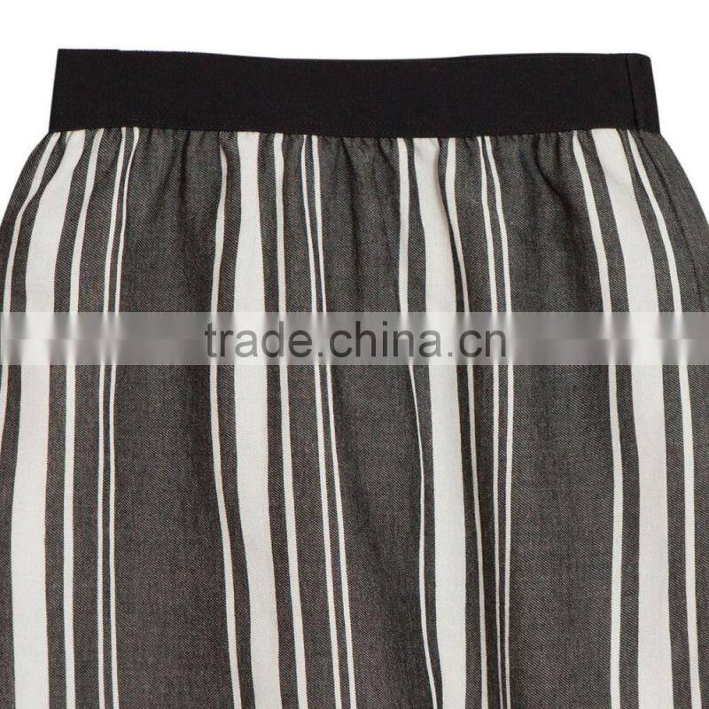 Wholesale Children's clothes organic baby pants Kids Striped Trousers Black boys jogger pants