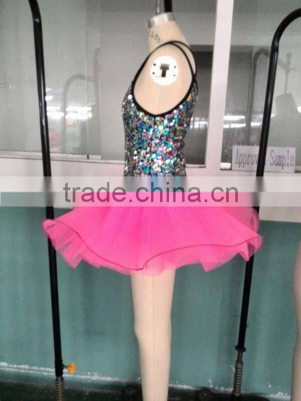 2014 - new -winter' colorful princess ballet tutu -girls' dance costume skirt-children and adults
