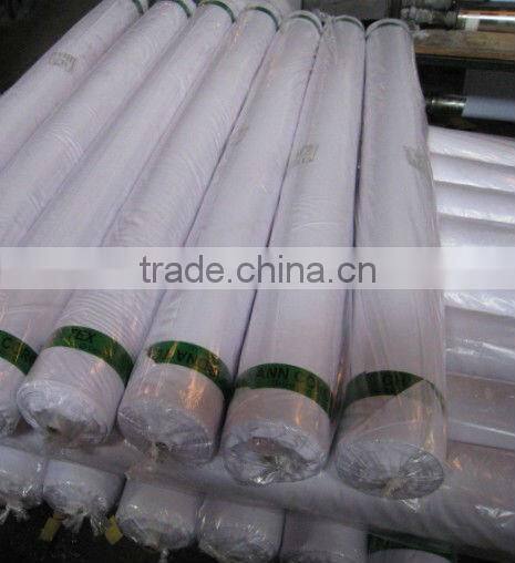 T/C fabric polyester/cotton 90/10% 45x45/110x76,59/60,Bleach CHINA MADE