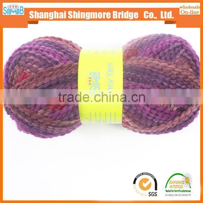 China knitted yarn factory direct sale roving yarn for hand knitting in low price