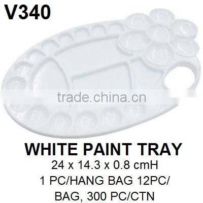 Plastic paint palette,Plastic paint tray,Empty palette, Artist watercolor paint tray
