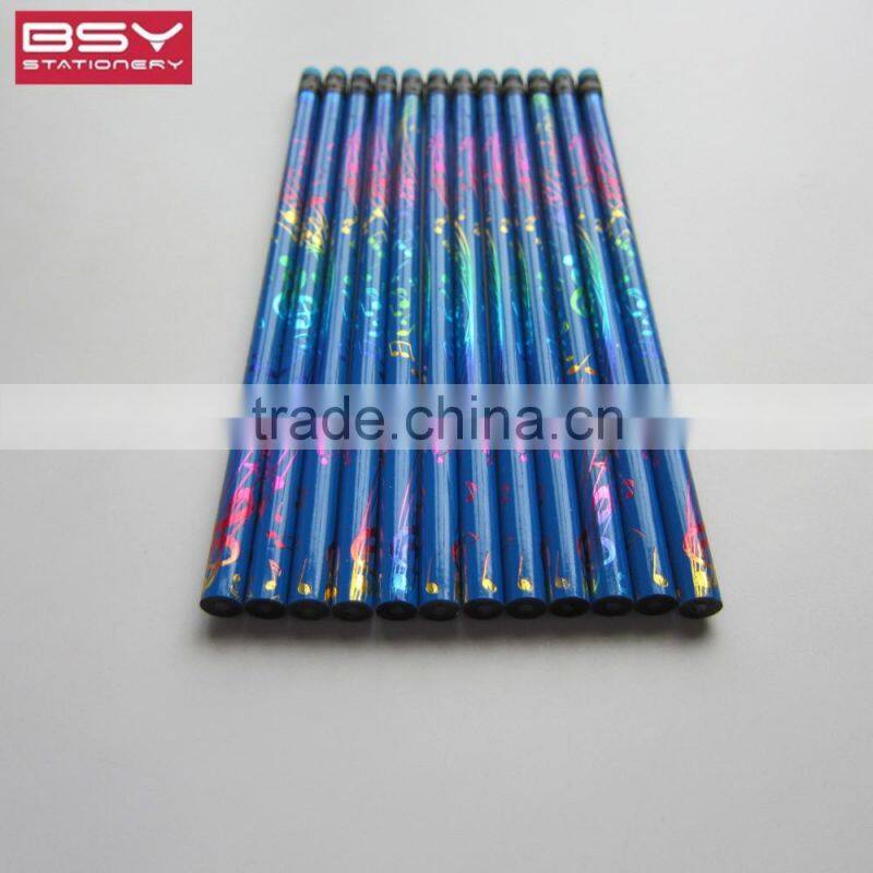 HB lead Hot foil stamping pencils