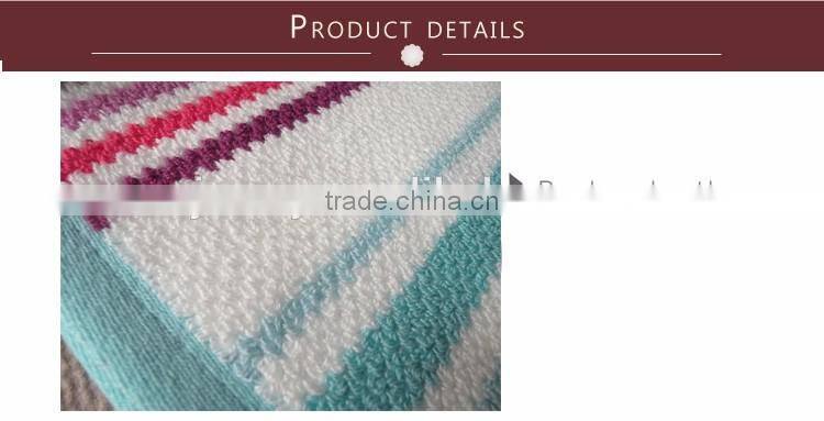 100% cotton yarn dyed jacquard towel beach woven designs