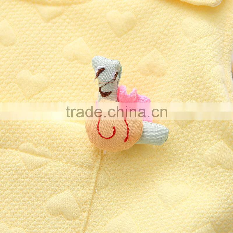 1-4 years girl autumn dress cotton red long sleeve ruffle collar belt dress for kids MHKS05