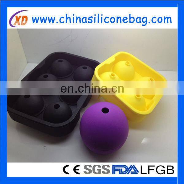 BPA Free Silicone Ice Cube Tray/Ice Ball Maker