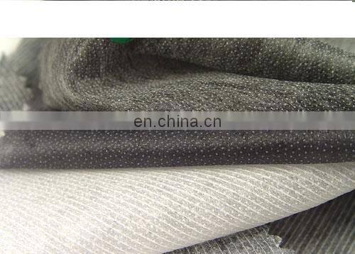Black Non-woven Fusible interlining paper interlining