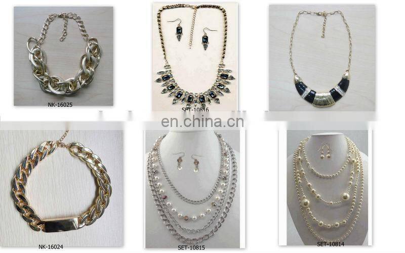 New arrival style short necklace earring Jewelry Set 2014