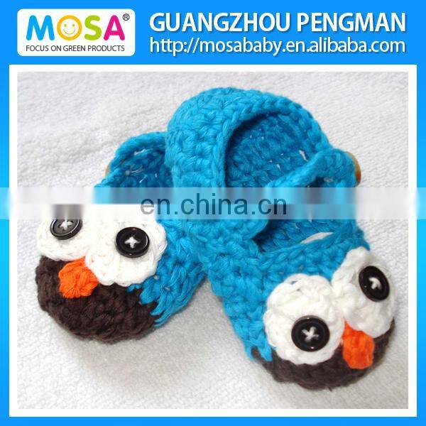 Crochet Baby Girl booties OWL pink Shoes Animal Shoes For Toddler Girl