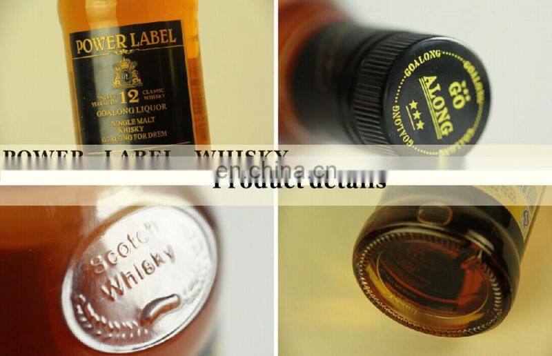 Goalong factory supply japan whisky,whisky in green bottle with best price