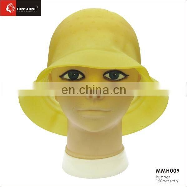 superior quality Transparent Soft Rubber Hair Heat Salon Hair Dye Cap