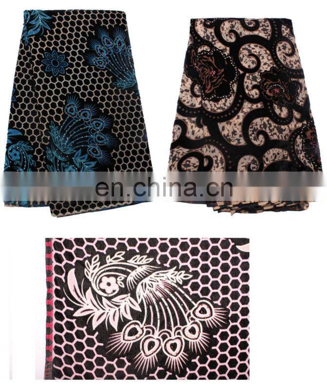 african velvet lace with sequins, velvet lace