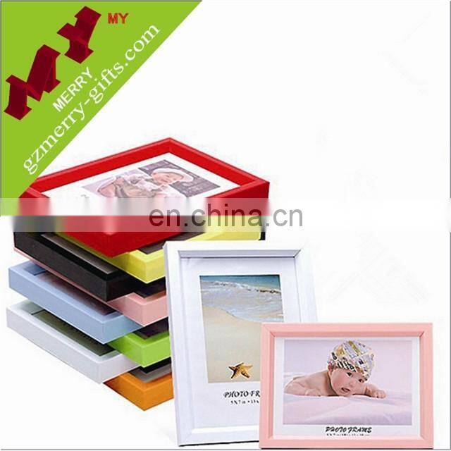 Classic style colorful cheap plastic photo frame wholesale