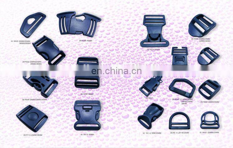 Short lead time!Customized different kinds of Plastic Safety clasp buckle,High quality buckles for bag