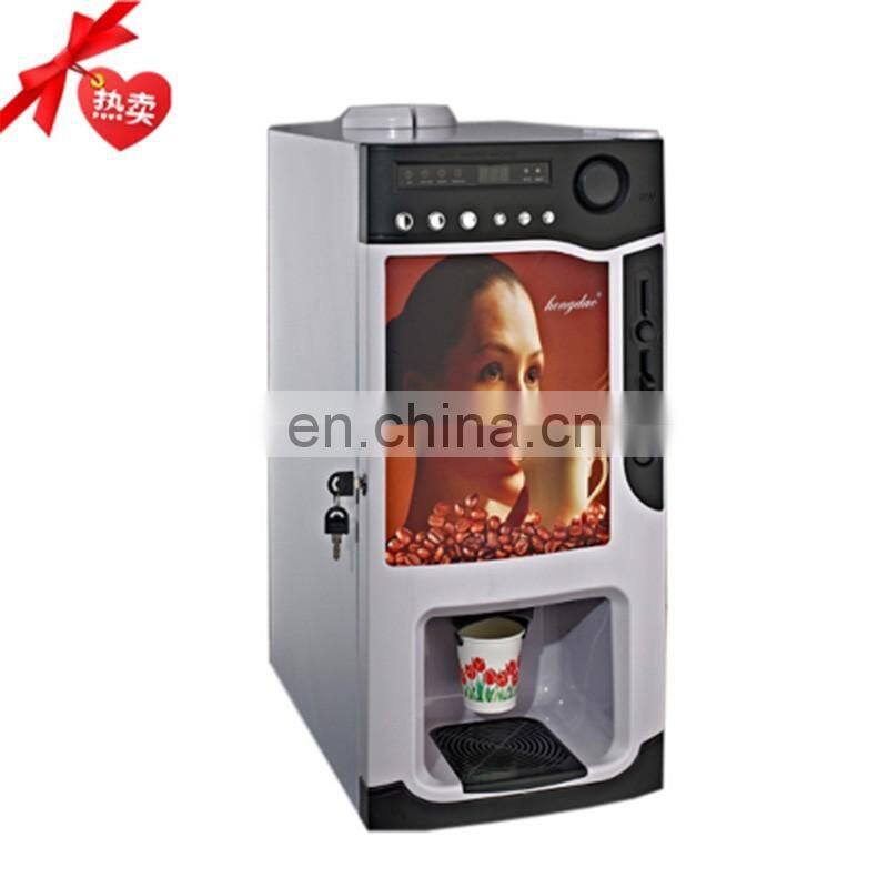 Automatic hot sale coin coffee vending machine