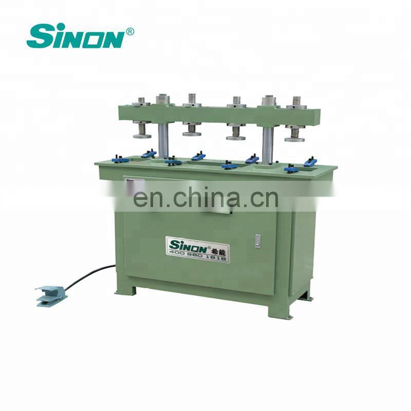 Four Position Hydraulic PVC and Aluminum Punching Machine of Window Door