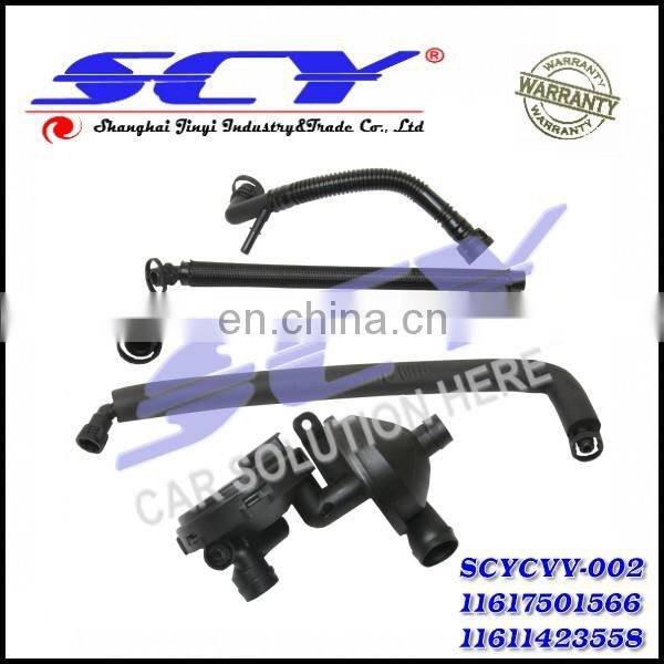 PCV CRANKCASE VENT VALVE AND BREATHER HOSE KIT for BMW E46 325i 330i 325Xi 11 61 1 423 558 11611423558 11 61 7 533 400 1163753