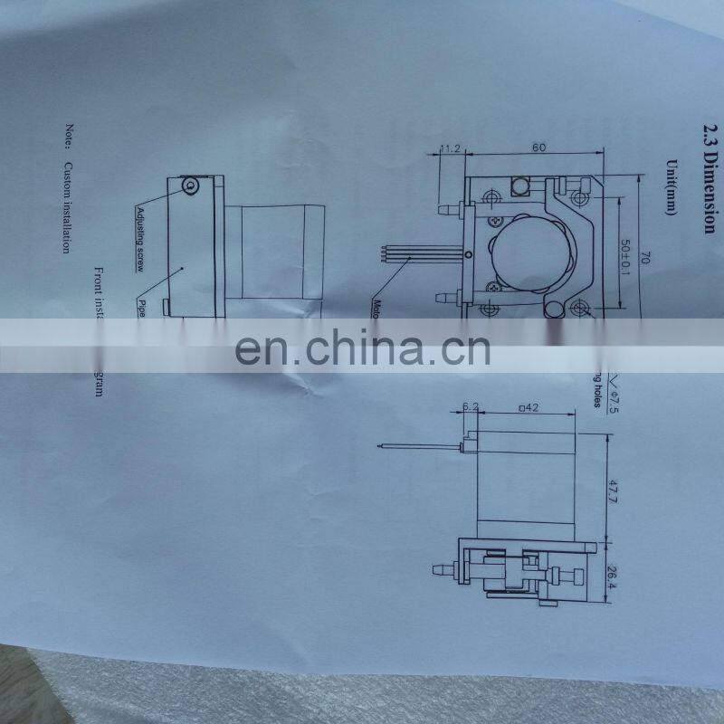 high viscosity industrial preservative peristaltic pump price