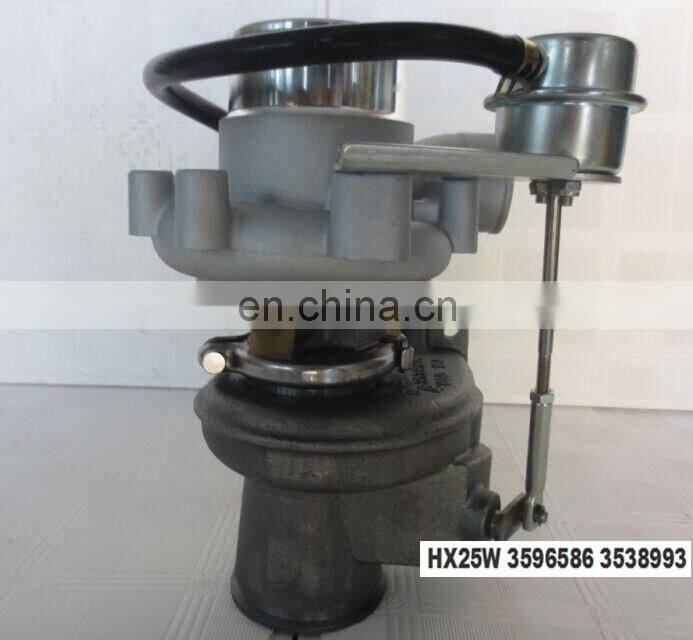 HX25W Turbo 3596586 3538993 3538834 turbocharger for J.I CASE Agricultural Case Engine Cummins 4BTA Engine parts