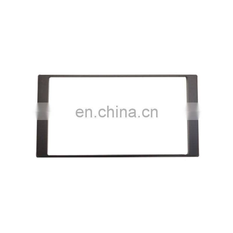 China Factory Double Din Car Radio Installation Silver Frame