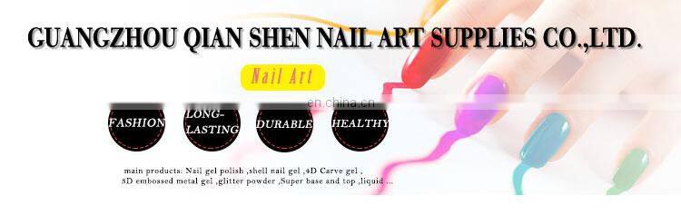 Wholesale Queen Shining superstar 4d carving germany UV gel hard painting nail art gel in tubes