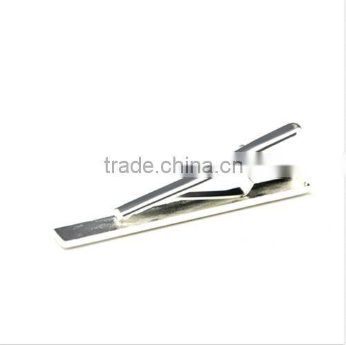 Charm Man Necktie Tie Clasps Clip Pin Bar Multi-Color Wedding Stainless Steel