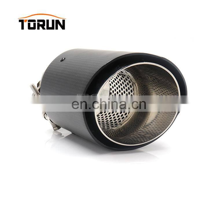 2019 New products on china market carbon car exhaust tips