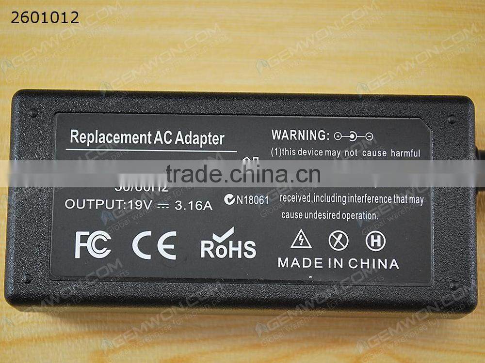 High Copy Laptop AC Power adapter for Asus 19V 2.1A 40W small tip