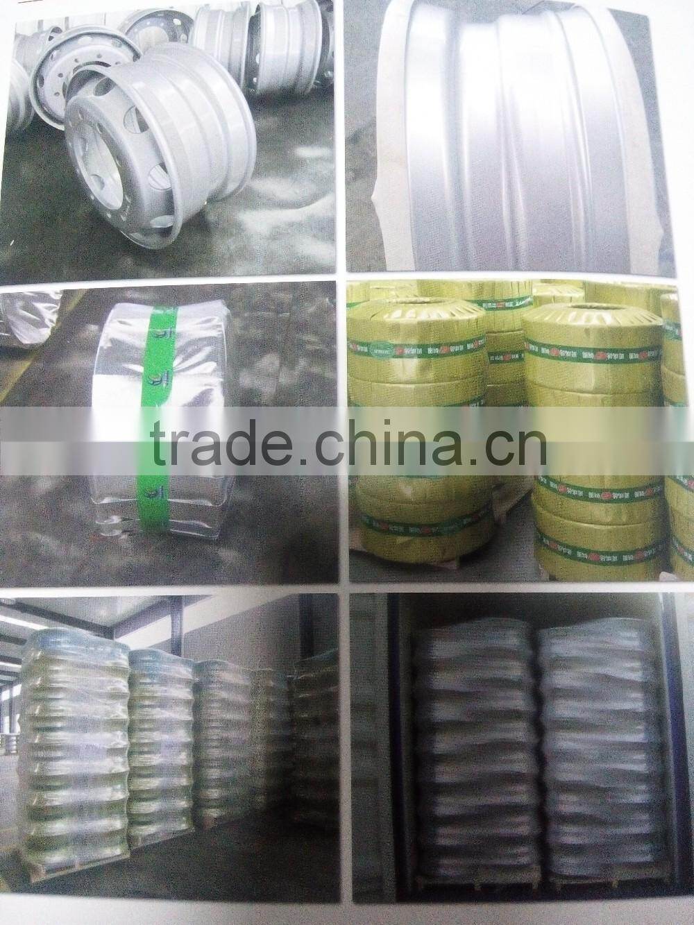 High performance 19.5x7.5 19.5x8.25 alloy/steel wheel rim for truck