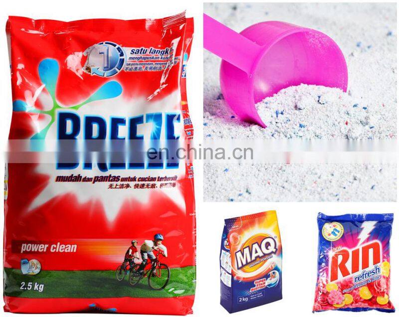 Automatic detergent powder filling and sealing machine auto laundry powder bag pouch auger filler sealer cheap price for sale