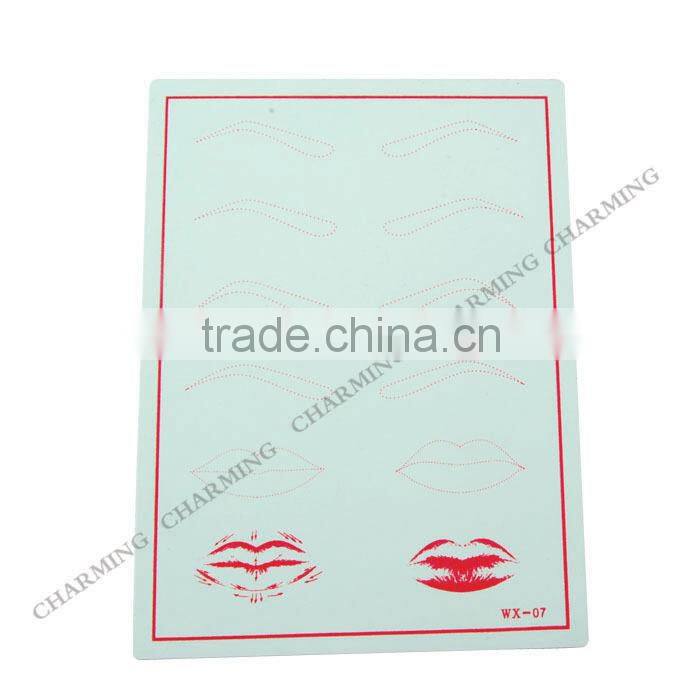 Professional rubber lip practice skin for tattoo begginer