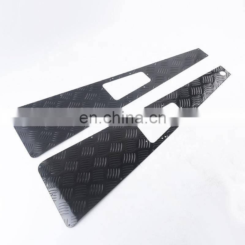 4x4 Auto Hood side plate for Defender 110 car accessories for defender 90 hood fender guard board