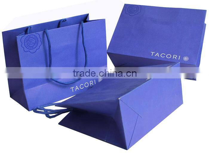 Brown kraft paper bag with logo printing (CFS,BSCI)