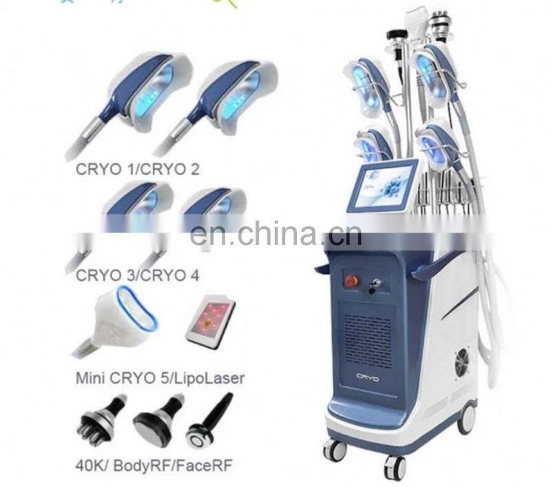 Five Handles Double Chin Cryolipolysis Fat Freezing Machine Cellulite Removal Machine