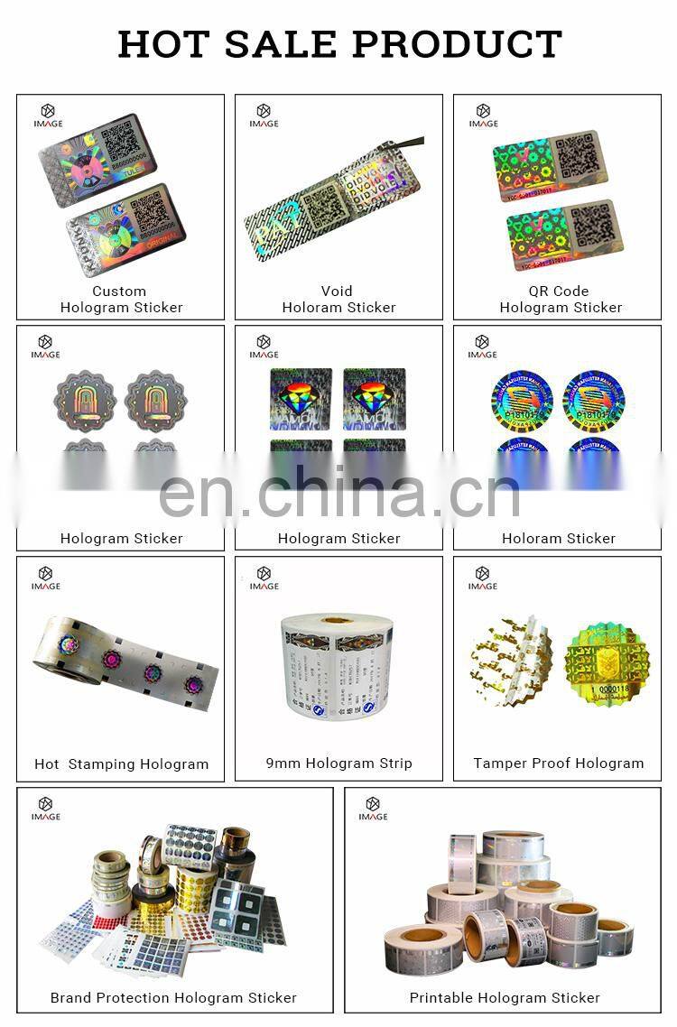 Laser Hologram Anti-Counterfeiting Label
