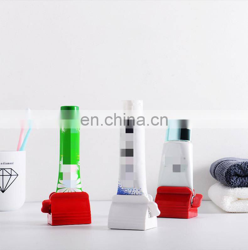 Multifunction Toothpaste Tube Squeezer Squeezer Toothpaste Easy Portable Plastic Dispenser Bathroom accessories