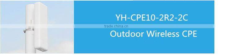 2.4ghz high power outdoor 2-3km wireless wifi bridge cpe receiver with directional antenna