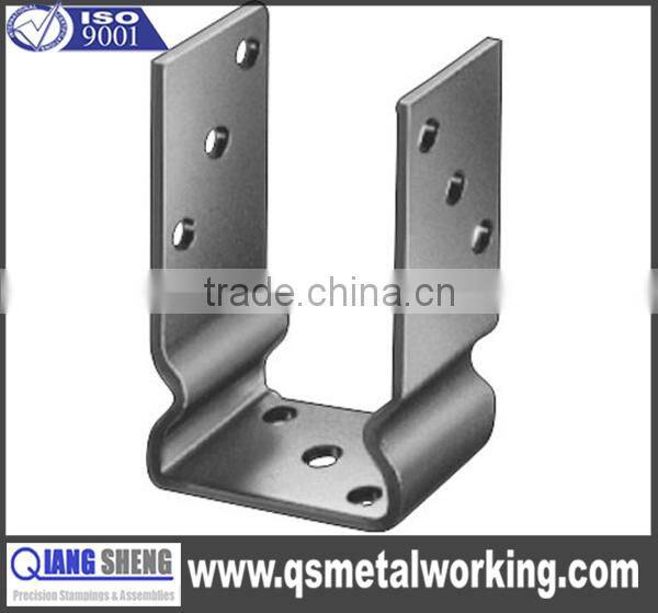 customized OEM aluminum stainless steel brass metal u shaped spring clip